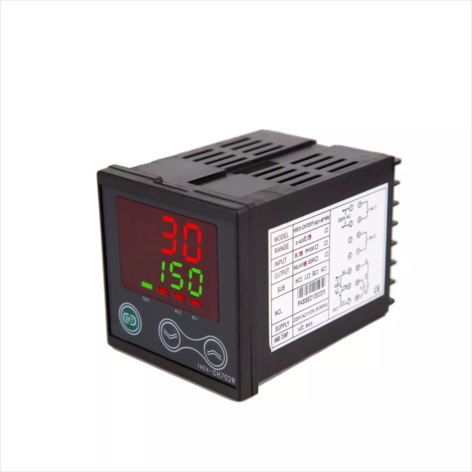 CH702R Integrated digital pid ssr temperature controller for Packaging Machinery