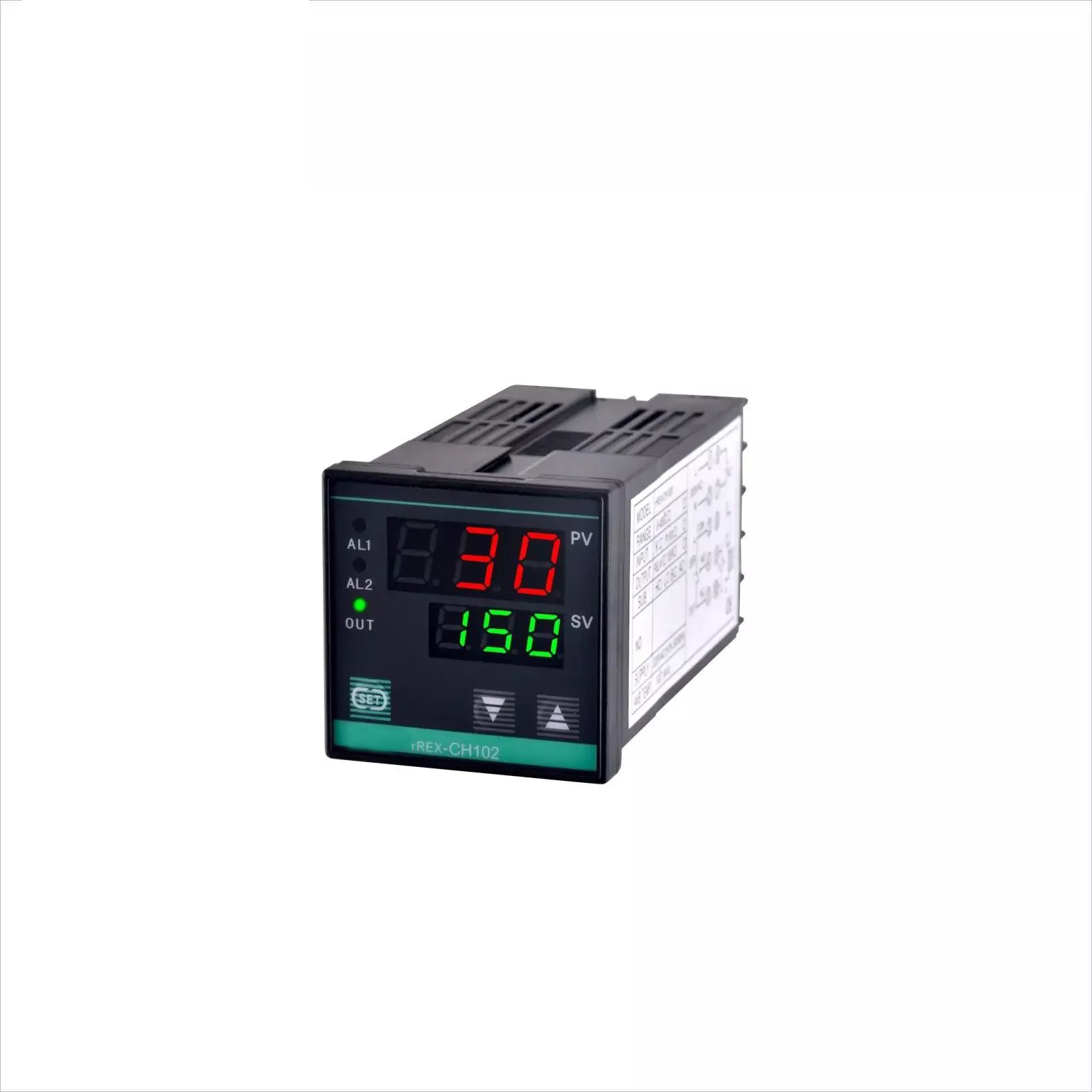 CH102 3 digit digital aiset pid ssr temperature controller for injection mechanical Featured Image