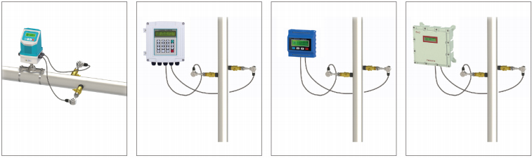 Wall-mounted Ultrasonic Flow Meter08