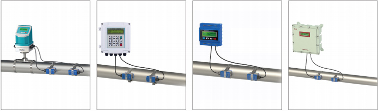 Wall-mounted Ultrasonic Flow Meter10