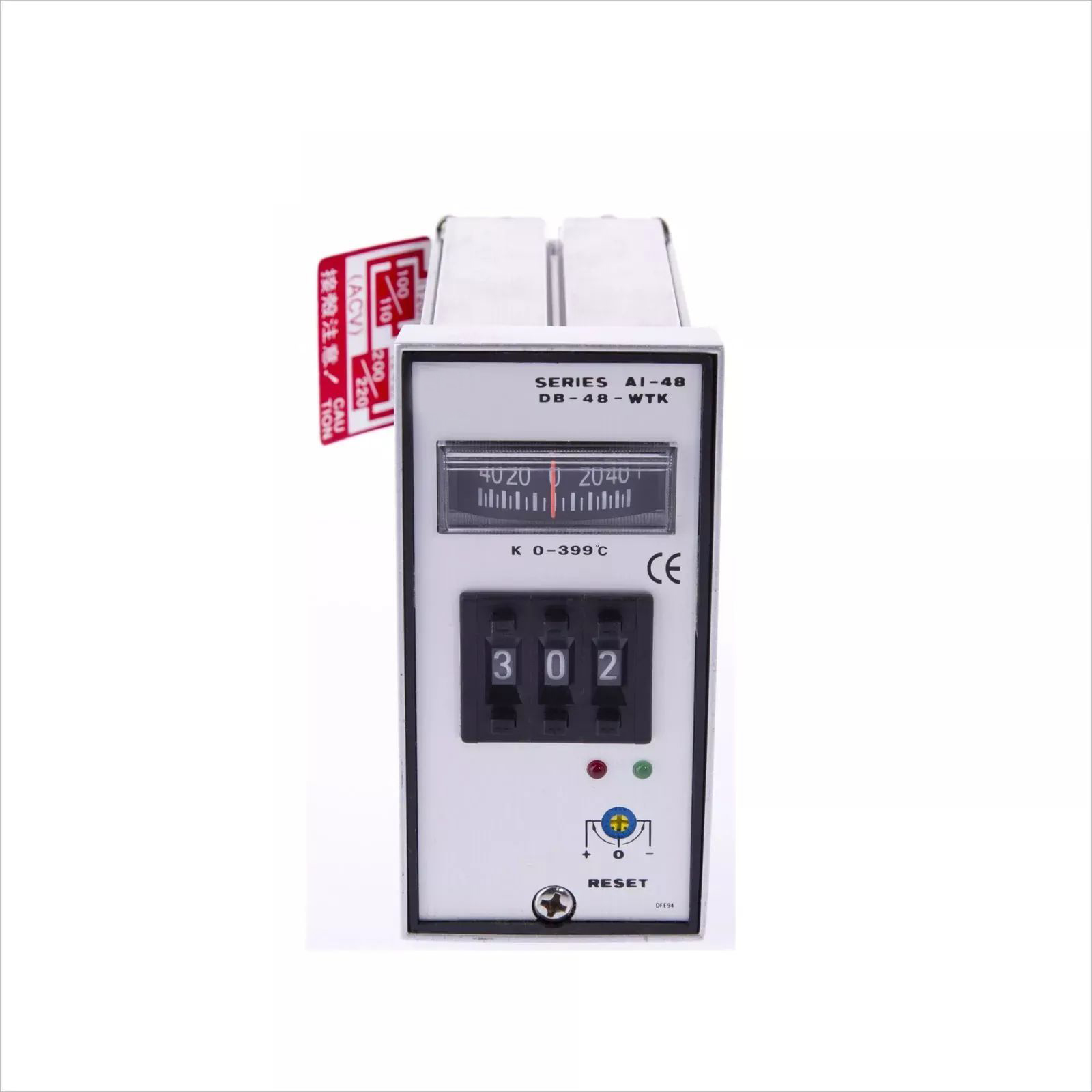 DB-48 48×48 Aluminum shell Analog 3 dial code panel meter with pointer
