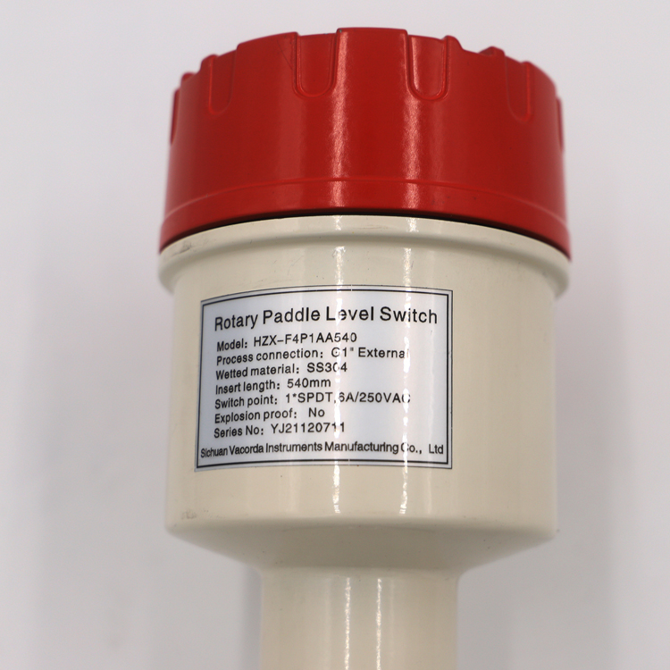 Rotary Paddle Level Switch For Particles and Powder