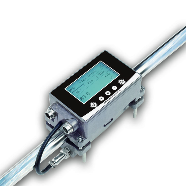 Débitmètre Doppler portatif Débitmètre ultrasonique tenu dans la main avec écran LCD